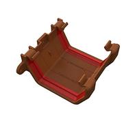 Caramel Square Gutter Union Joint, Freeflow 114mm Rain Water Systems