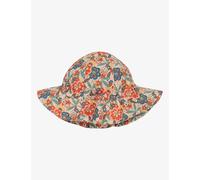 Caramel Vintage Floral Print Kids Cadia Polka Floral-print Cotton Hat Xs