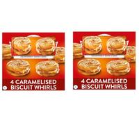 Caramelised Biscuit Whirls Cakes, Exceedingly Good,Pack of 2 Each whirl is generously filled with a smooth, creamy caramel-flavoured centre for a truly satisfying treat.