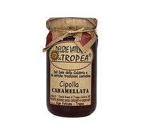 Caramelized Onion Chutney 230g Tropea IGP | Authentic Italian Gourmet Sauce | Artisanal Calabrian Delicacy - Perfect with Cheese | Made in Italy by Delizie Vaticane di Tropea