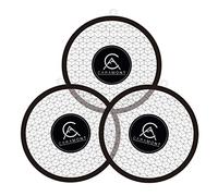 Caramont, Pack of 3 Induction Skochfeld Mat Non-Slip Silicone Protective Films for Magnetic Induction Skoch Fields, Scratch Protection, Heat Insulated, Reusable, Protects the Hob, 28 cm