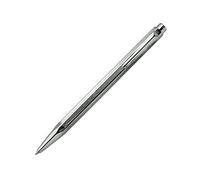 Caran d' Ache Ecridor Chevron Rhodium Ballpoint Pen, Silver,108388