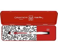 Caran D' Ache KEITH HARING Ballpoint Pen - Special Edition - White