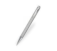 Caran D' Ache Retro Ecridor Silver Plated/Rhodium Coat 0.5mm Pencil, Large Engraving Space (0004.496) by Caran d'Ache
