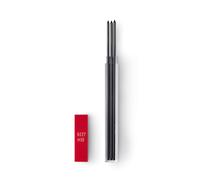 Caran d'Ache 6377.350 Technograph Graphite Leads 3 mm Case of 6 HB, Black,CA-6377350