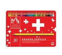 Caran D'ache 1285.730 Swisscolor Colour Pencils in Metal Box (Pack of 30)