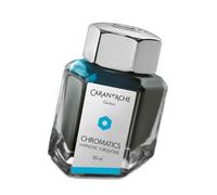 Caran d'Ache 50ml Chromatics Ink Bottle - Hypnotic Turquoise