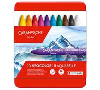 Caran D'Ache NeoColor II Water Soluble Wax Pastel Set 10/Pk-