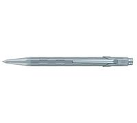 Caran d'Ache 849 Alpine Frost Blue Ballpoint Pen - Hexagonal Aluminium, Goliath Medium Refill, Frost-Inspired Edition, Premium Gift Packaging, Swiss Made