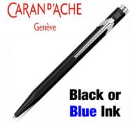 Caran d'Ache 849 Classic Line Ballpoint Pen Blue Ink