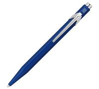 Caran d'Ache 849 Metal Range Ball Pen - Metal Sapphire Blue, inchiostro blu