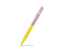 Caran D'Ache Ballpoint pen 849 Paul Smith Chartreuse/Rose, black M refill, in slimpack