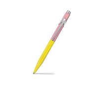 Caran D'Ache Ballpoint pen 849 Paul Smith Chartreuse/Rose, black M refill, in slimpack