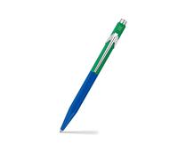 Caran D'Ache Ballpoint pen 849 Paul Smith Cobalt/Emerald, black M refill, in sli