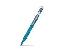 Caran d'Ache Ballpoint pen 849 Paul Smith Cyan/Steel, black M refill, in slimpack