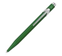 Caran Dache Ballpoint Pen, green, with Goliath blue medium cartridge