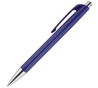 Caran Dache Ballpoint Pen, Night Blue, with SwissRide Blue Medium Cartridge