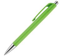 Caran d'Ache 888 Infinite Ballpoint Pen - Spring Green - Blue Ink - Pack of 3