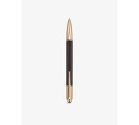 Caran Dache Black/rose Gold Varius Rose Gold-plated Metal and Ebony Ballpoint Pen
