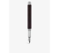Caran Dache Black/silver Varius Ebony Silver-plated Stainless-steel Fountain Pen