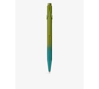 Caran Dache Caran Dache 849 Claim Your Style Edition 5 Refillable Aluminium Ballpoint Pen Artic Green