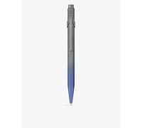 Caran Dache Caran Dache 849 Claim Your Style Edition 5 Refillable Aluminium Ballpoint Pen Stormy Blue