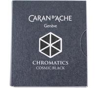 Caran d'Ache CD8021.009 Ink Cartridges - Cosmic Black (Pack of 6)