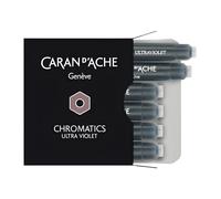 Caran d'Ache CD8021.099 Ink Cartridges - Ultraviolet (Pack of 6)