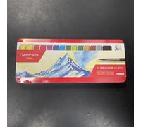 Caran D'Ache Classic Gouache Studio Paint - Metal Box Set of 15 - Brand New