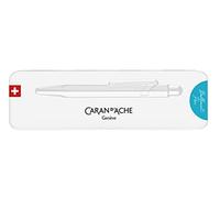 Caran d'Ache Colormat-x 849 Ballpoint Pen in Turquoise with Case 0849.681