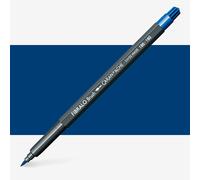 Caran Dache : Fibralo Water Soluble Brush Pen : Cobalt Blue