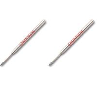 Caran d'Ache Goliath Ballpoint Cartridge for Alchemix Metal Collection, Red Medium,8420.000 (Pack of 2)