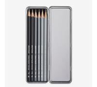Caran d'Ache : Graphite Line Pencils : Set of 6 Metal Box