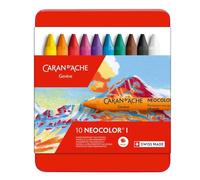 Caran d'Ache Hard Chalk, Assorted Colours, 10 Count (Pack of 1)