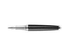 Caran d'Ache Lalique Crystal M Fountain Pen - Black