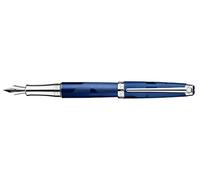 Caran d'Ache Leman Bleu Marin Fountain Pen Medium Nib