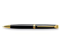 Caran d'Ache Leman Gold Plated Mechanical Pencil - Ebony Black