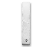 Caran d'Ache Leman Leather Single Pen Case - White, CD6201.001