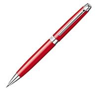 Caran d'Ache Leman Silver Plated Mechanical Pencil - Red