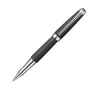 Caran d'Ache Leman Silver Plated Rollerball Pen - Black Matt