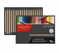 Caran D'ache Luminance Permanent Pencil 20 Colour Box Set - PORTRAIT COLOURS