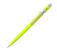 Caran Dache Mechanical Pencil, Fluo Line, Yellow, with 0.7mm Lead