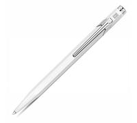 Caran d'Ache Metal Collection Classic Line 849 Ballpoint Pen White - Blue Ink - Supplied Loose
