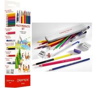 Caran d'Ache Swisscolor 3000.416 Multi-Product Set 16 Pieces in Metal Box