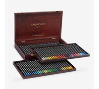 Caran d'Ache : Museum Aquarelle : Wooden Box Set of 76 Assorted Colours