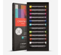 Caran d'Ache : Neoart 6901 : Oil Pastel : Cardboard Box With 12 Assorted Colours