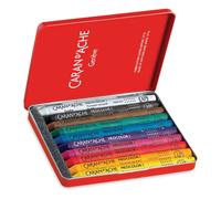 Caran d'Ache Neocolor I Permanent Wax Pastel - Tin of 10, 15, or 40