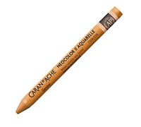 Caran d'Ache NEOCOLOR II 036 Natural/Raw Sienna (7500.036) / Pastel 10 Pieces (Pack of 1) / Made of Water-soluble Wax/for Paper Cardboard Glass Wood Leather Fabric Stone