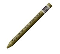 Caran d'Ache NEOCOLOR II 039 olive brown/olive brown (7500.039) / pastel 10 pieces (1 pack) made of water-soluble wax, for paper card, glass, wood, leather, fabric, stone