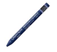 Caran d'Ache NEOCOLOR II 139 Indigo Blue/Indigo Blue (7500.139) / Pastel 10 Pieces (Pack of 1) / Made of Water-soluble Wax/for Paper Cardboard Glass Wood Leather Fabric Stone
